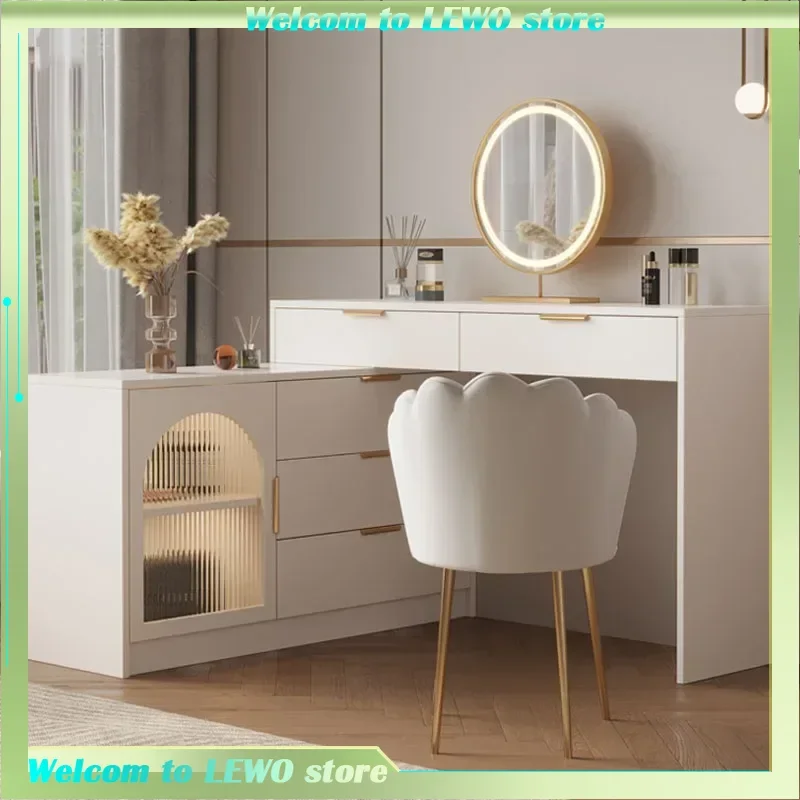 

Luxury Nordic Dressing Table Drawer Girl Bedroom Multifunctional Dressing Table Cabinet Fashion Nordic Tocador Furniture Makeup
