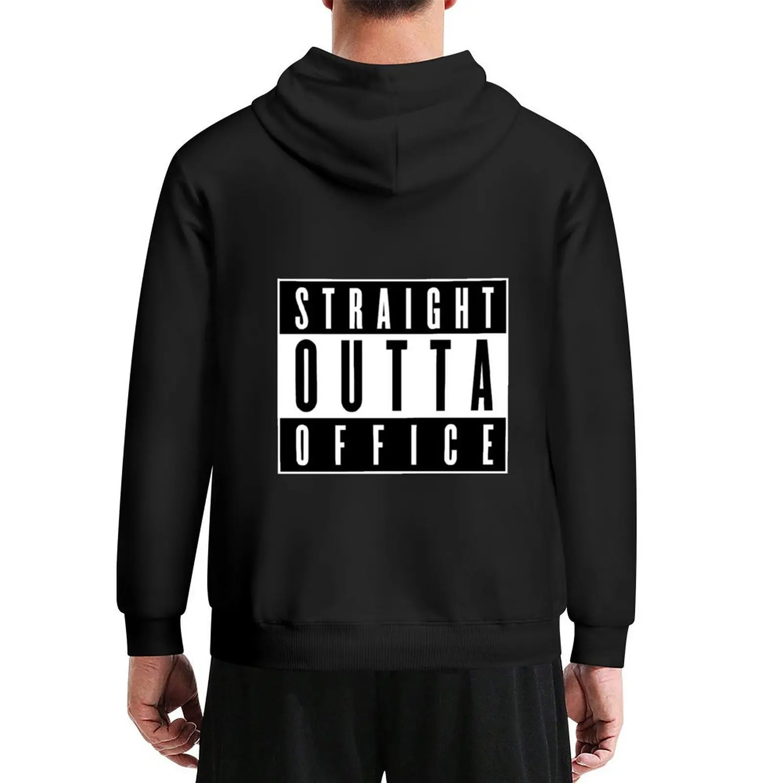 

Straight Outta Compton inspired Straight out of Office Hoodie men's winter sweater men's clothing hoodie for men