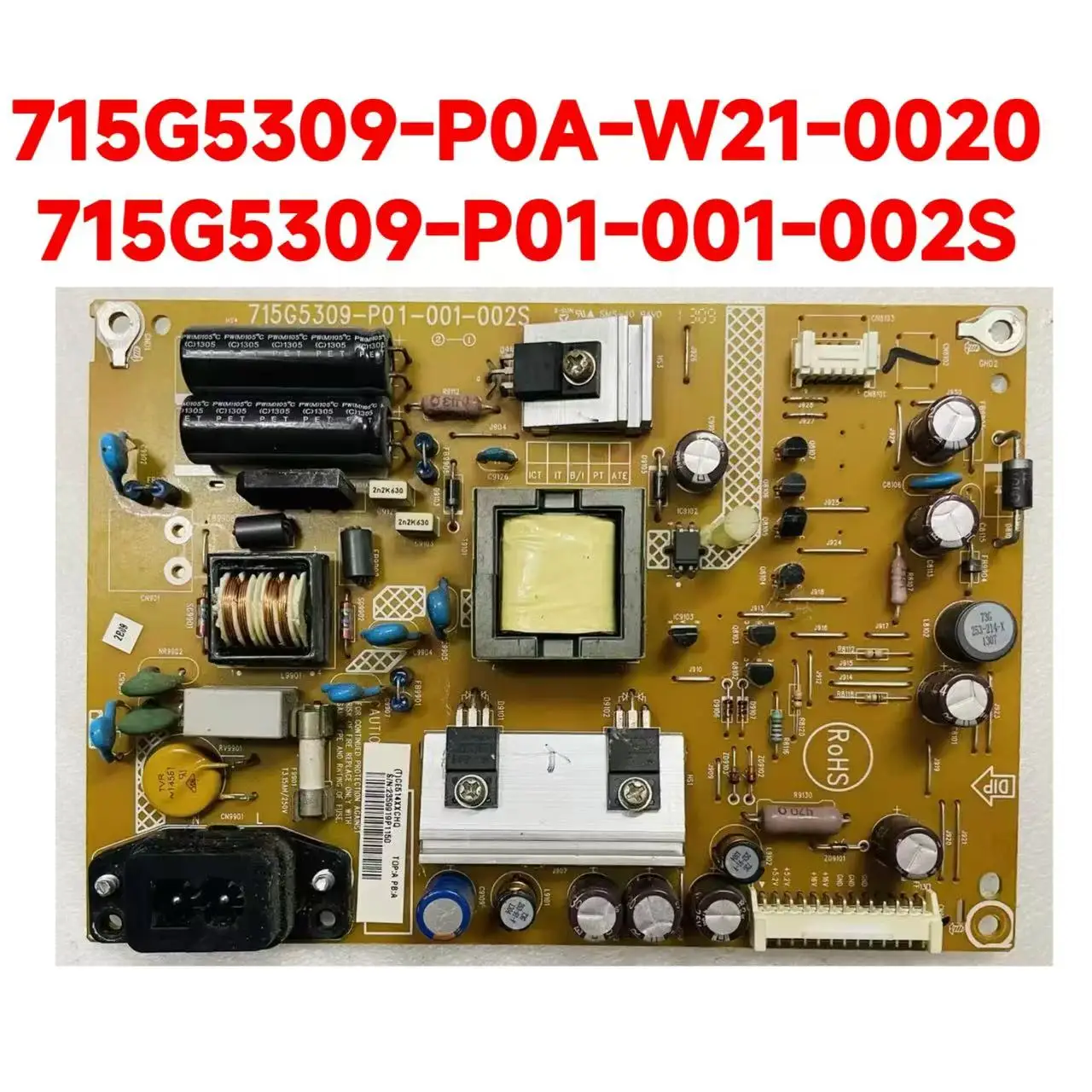 

24PFL3130/T3 LED24F2260CE плата питания 715G5309-P01-001-002S 715G5309-P0A-W21-0020