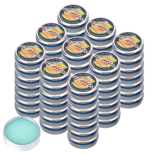 Crema curativa Natural para tatuajes, pomada de recuperación para reparación de la piel, accesorios para el cuidado posterior del tatuaje, 5/12/24/48 piezas