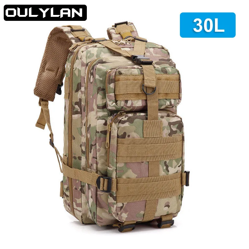 

New Men Military Tactical Large Capacity Camping Trekking Bag Waterproof Rucksacks Outdoor Sports Camouflage Hunting Backpack