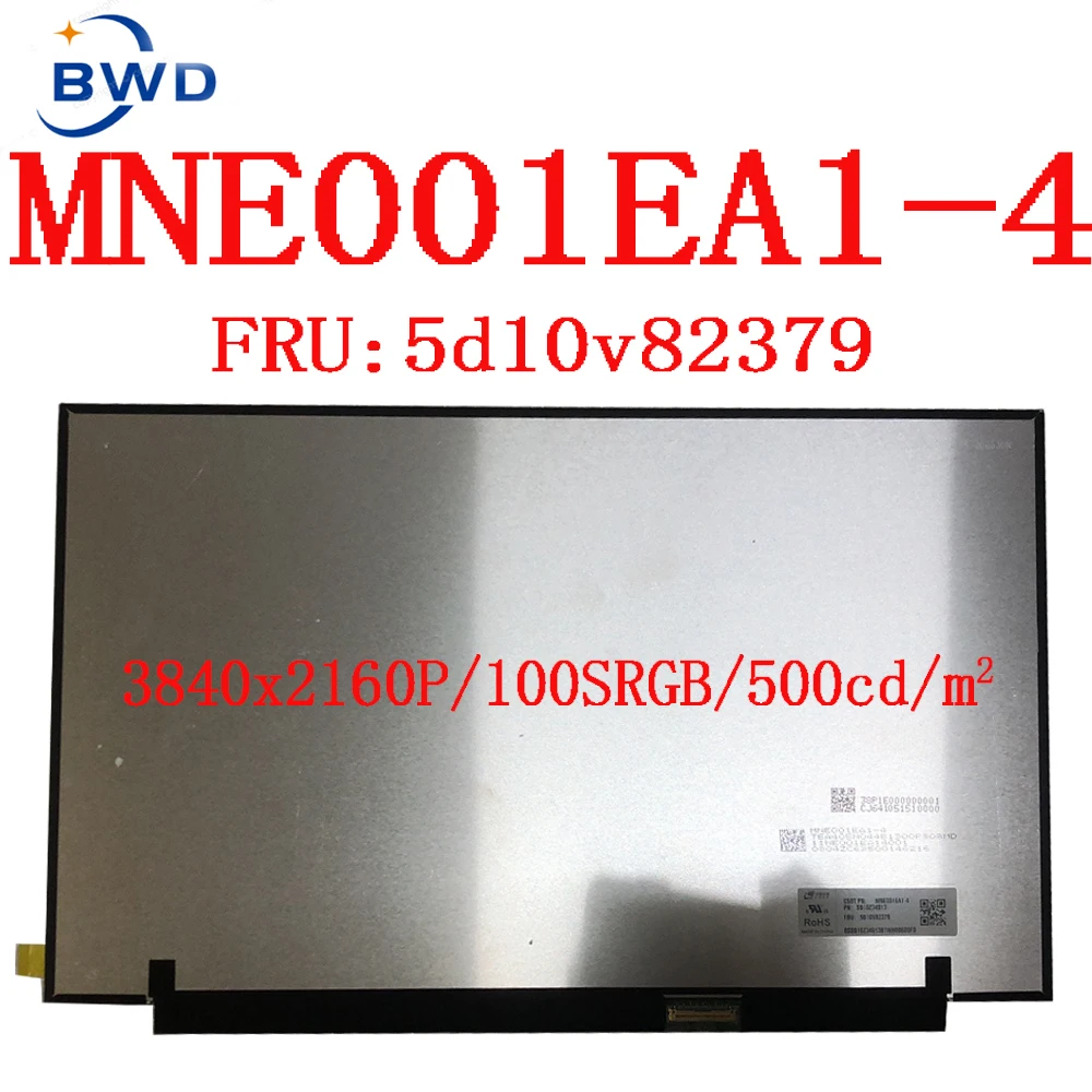 Fru: 5D10V82379 MNE001EA1 MNE001EA1-4 14.0Inch 3840X2160 40Pin Uhd Scherm Voor Lenovo Thinkpad T14s G2