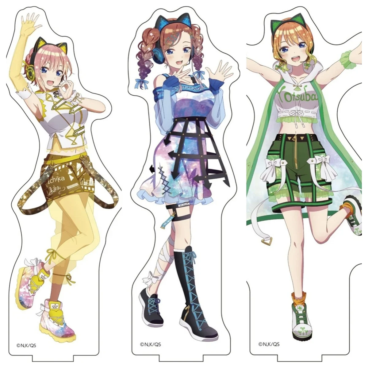 

15CM Charm Anime The Quintessential Quintupl Acrylic Stand Model Cosplay Characters Ornament Accessories Goods Gifts