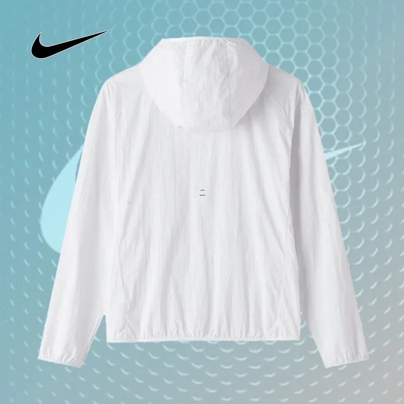 Nike Women's Autumn Winter Ultra Light TEMPO Jacket, UV Protection Running Casual Sports Outerwear IH7974-100