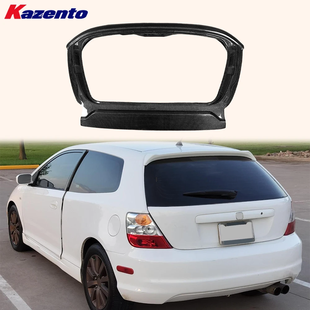 For Honda Civic Type R EP3 Hatchback 3 Door 01-05 Carbon OE Rear Trunk Boot Lid( Ocean freight is favorable, welcome to inqury)