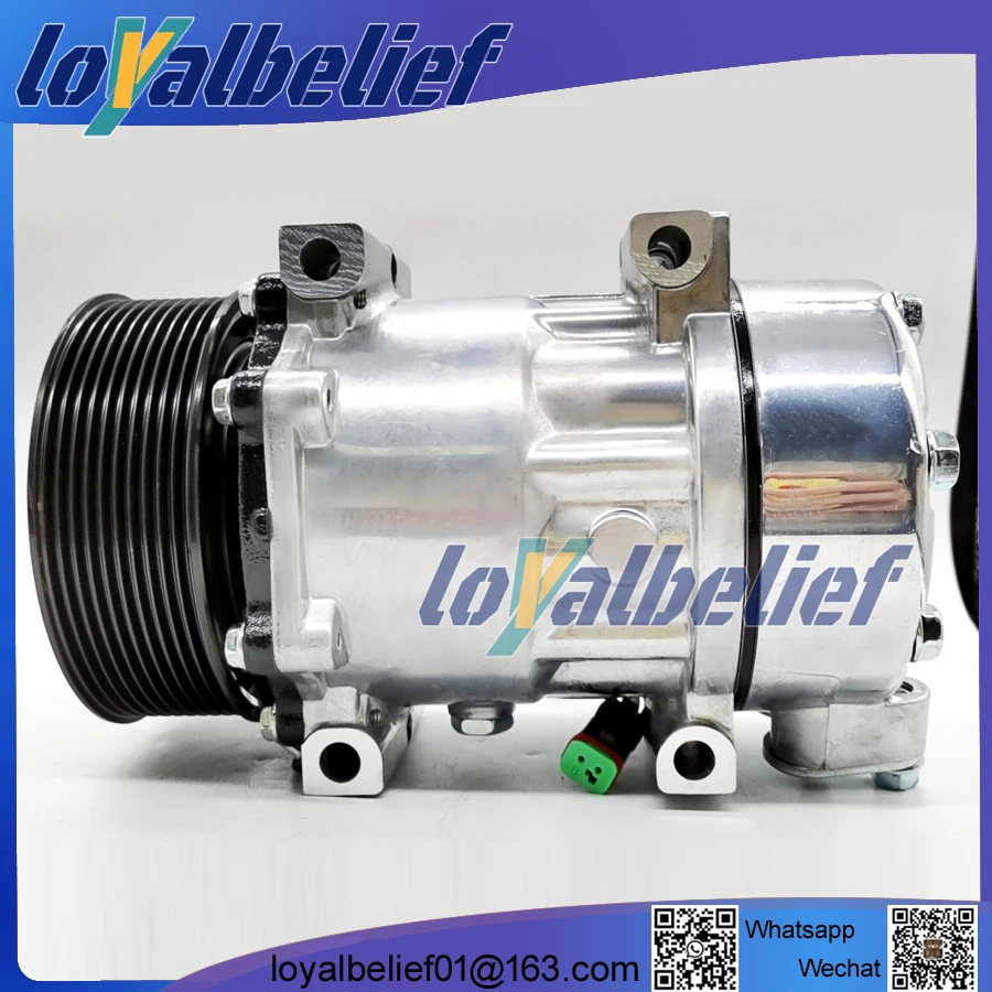 

SD7H15 AC Compressor 24V For Scania P G R T series R380 R340 G420 R500 R580 R620 1531196 1888032 SANDEN 8295