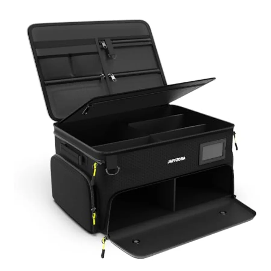 

4-Layer Golf Trunk Organizer Golfer Gifts for Men Women with Separate Ventilated Compartment for 2 Pairs Shoes Waterproof Car G