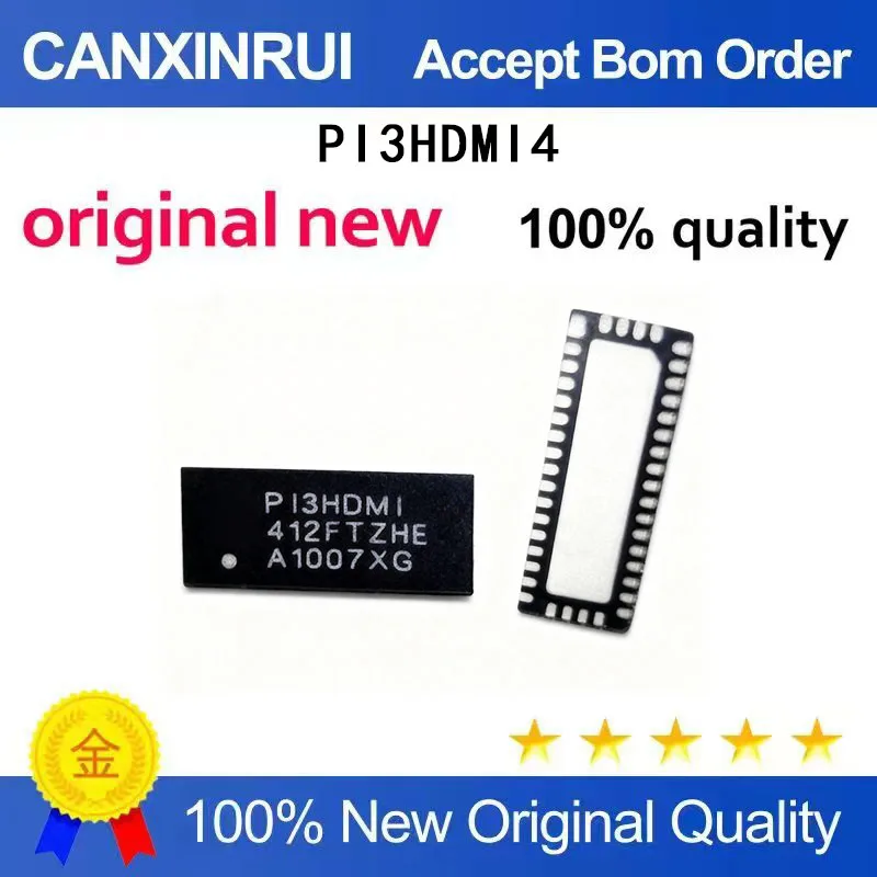 

(5-100 Pieces) PI3HDMI412FT-BZHE P13HDM1412FT-BZHE PI3HDMI4 12FT-BZHE