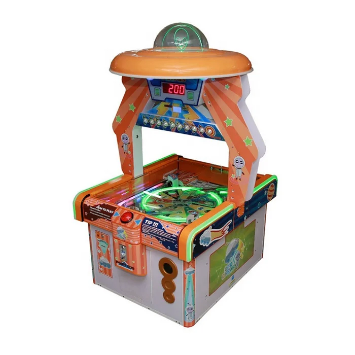 indoor amusement park electronic air hockey coin operated lottery ticket redemption game machine