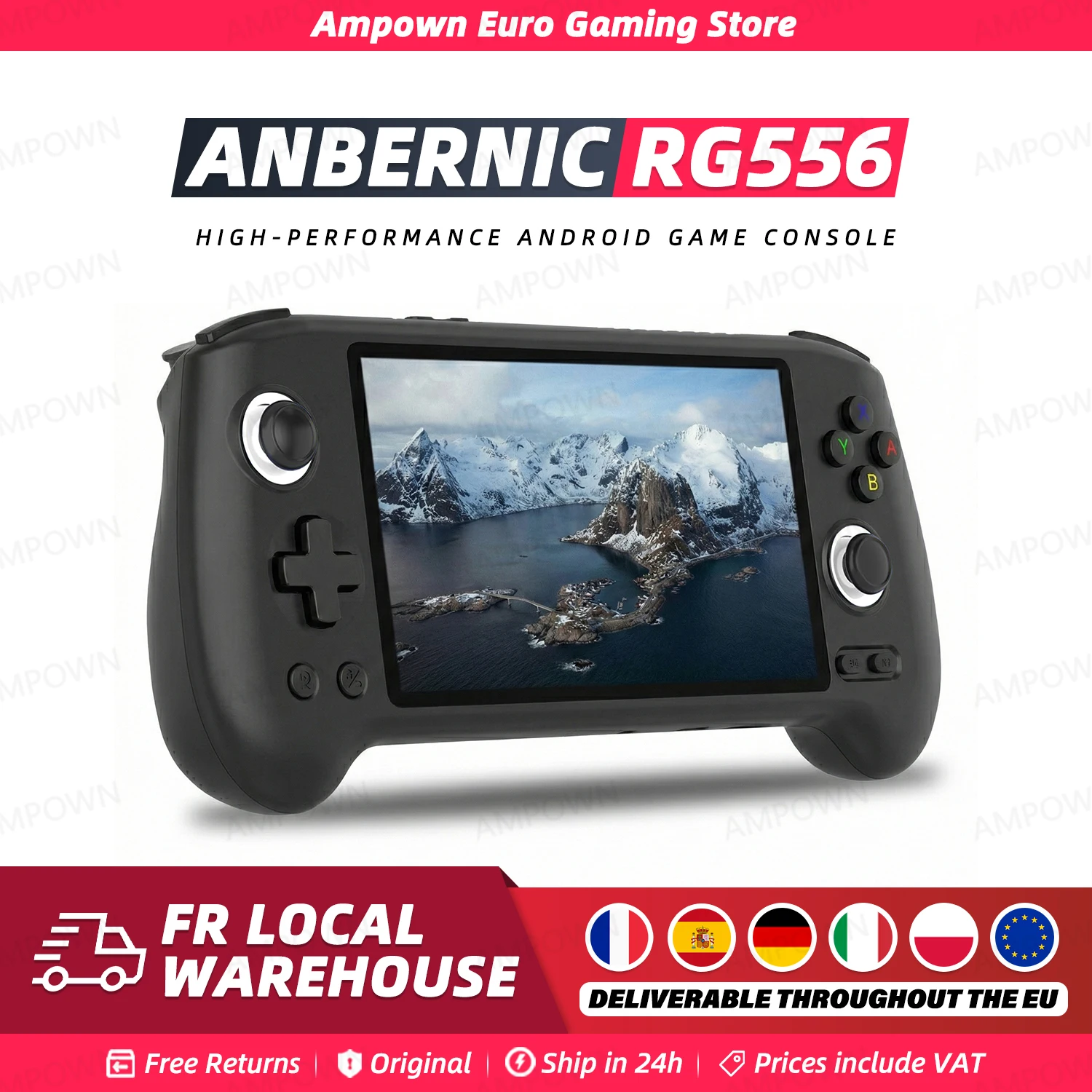Consola Portátil - Pantalla 5.48" AMOLED, Android 13, 5500 mAh 🎮