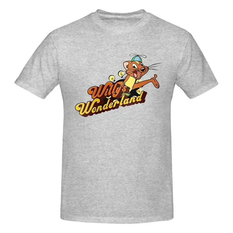 Beliebte Willy's Wonderland Film Nicolas Käfig regelmäßige Hemd T-Shirt T-Shirt coole Mode