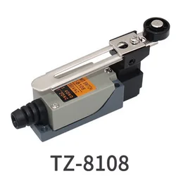 P141 Limit switch Rotary Adjustable Roller Lever Arm Mini Limit Switch Waterproof TZ-8108 Momentary Rotary switch