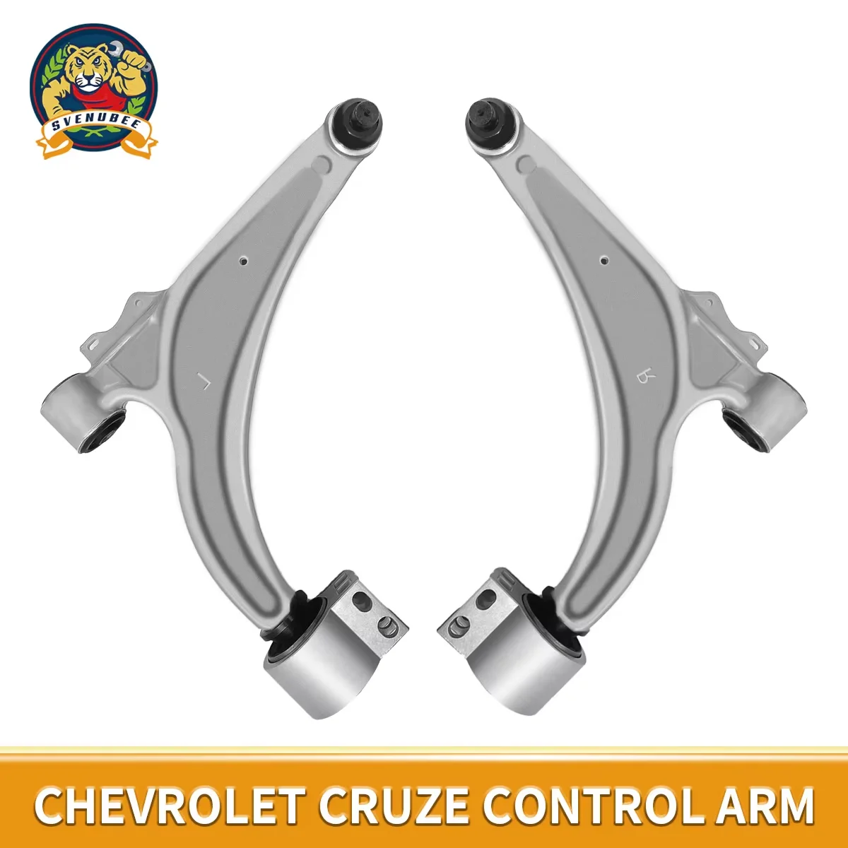 

Svenubee Pair of Front Lower Control Arms 2Pcs Kits for Chevrolet Cruze Limited Buick Verano 2011 2012 2013 2014 2015 2016 2017