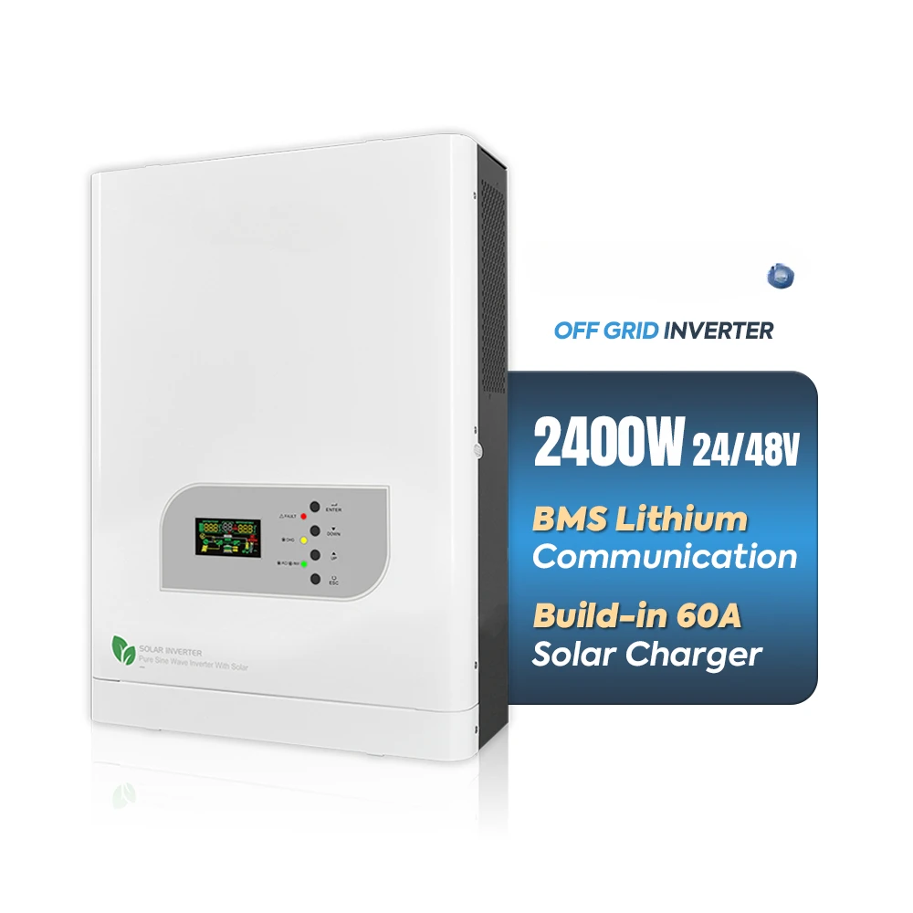 24v 1kw 3kw UPS 220V 3kva Hybrid Solar Inverter