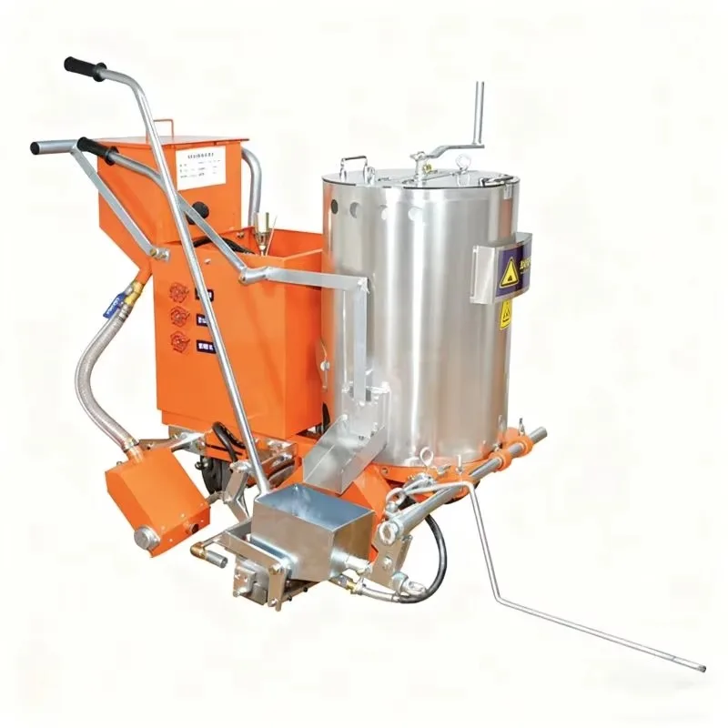 Reliable  borum road marking machine  automatic hot-melted marking machine car park space road line marking equipment