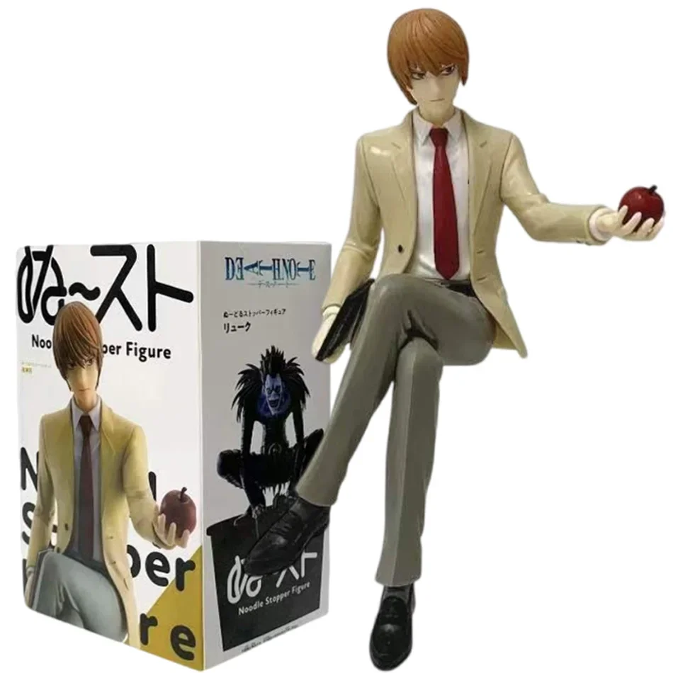 Death Note Anime-Figur Yagami Light & Ryuk Sitzende Pose PVC-Modellstatue Sammlerstück Schreibtischdekoration Actionfigur Spielzeug – Detail 13