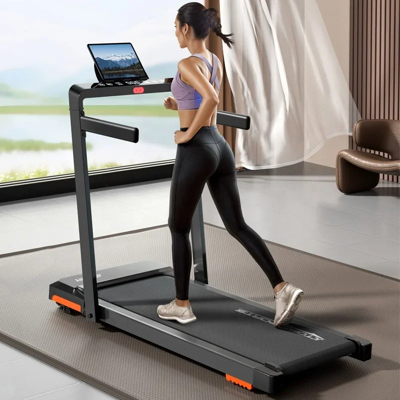 1-8 km/h 1-10 km/h Portable Electric Gym Fitness Treadmill Mini Flat Running Table Mat