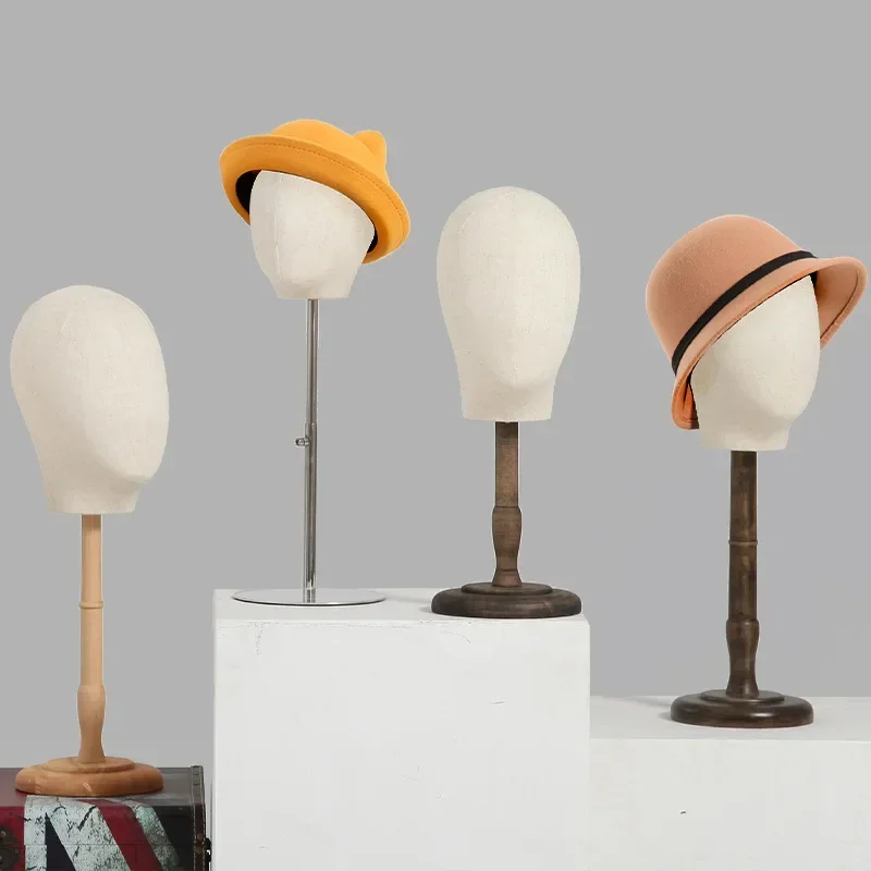 1pcs Female Wigs Display Head Wig Display Stand Hat Display Holder Mannequin Head Model Prop for Salon Home Use