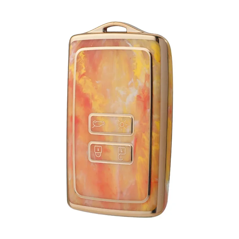 رائجة البيع للموسم غطاء مفتاح جديد لملحقات السيارات Dongfeng Renault Koleos حقيبة شل واقية مناسبة لسيارات رينو #5