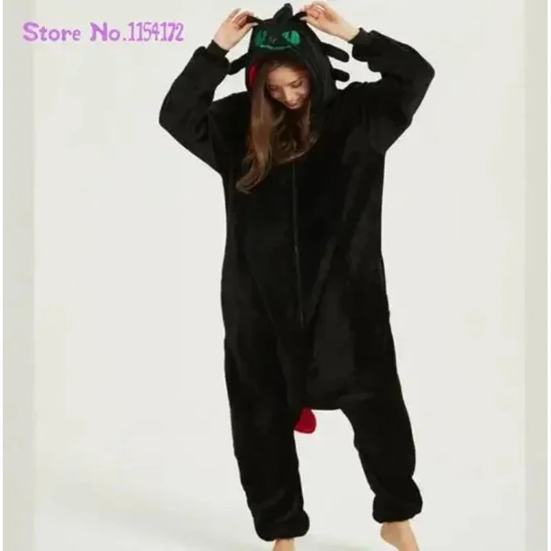 

Qq38Dragon Kigurumi комбинезоны Pijimas животные зимние фланелевые пижамы для взрослых костюм на Хэллоуин комбинезон