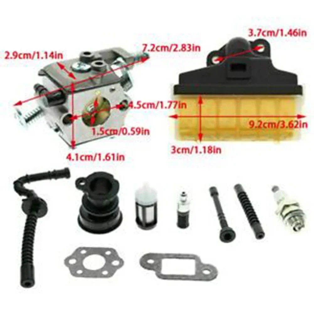 Imagem -02 - Carburador Carb Air Filter Kit Motosserra Stihl Ms210 Ms230 Ms250 021 023 025 C1q-s76c C1q-s11e C1q-s11g 11231200603