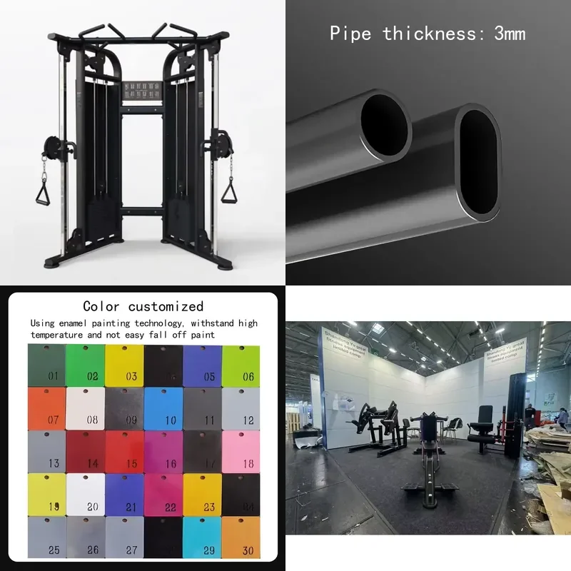 for All-in-one Fitness Equipment Multi-functional Platform Commercial Double Pulley Full Body Exercise Machine