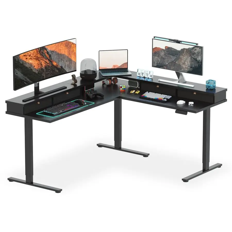 71 L Shaped Standin…