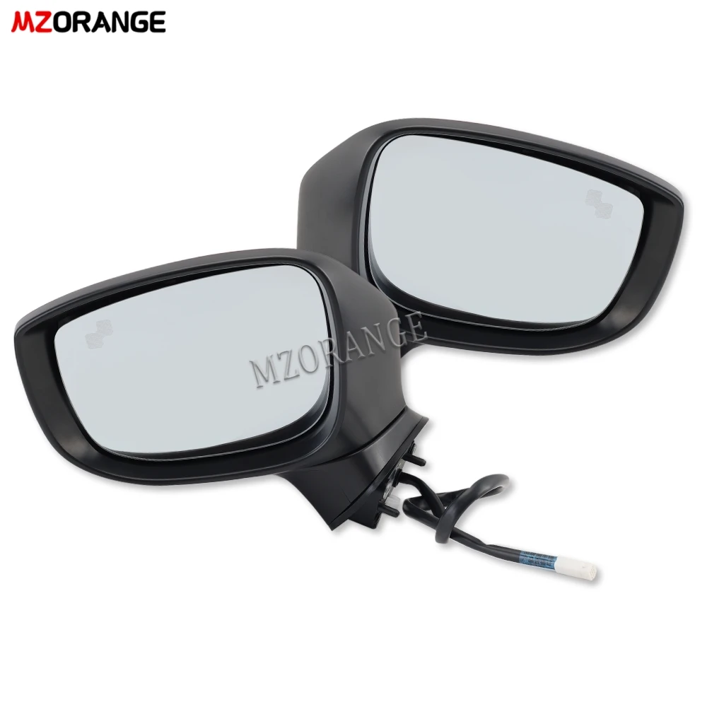 Car Rearview Side Mirror Assy For MAZDA CX5 CX-5 2017-2020 With Electric folding Heating Turn signal Electric adjustment 9pins