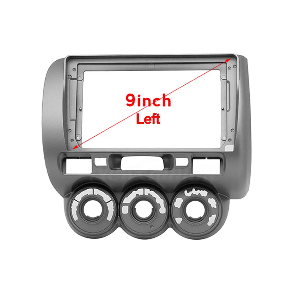 

Рамка для автомобиля NewGambu 9 дюймов для HONDA Fit Jazz 2002-2008 HONDA Fit Jazz DVD Android экран панель приборной панели рамка облицовки