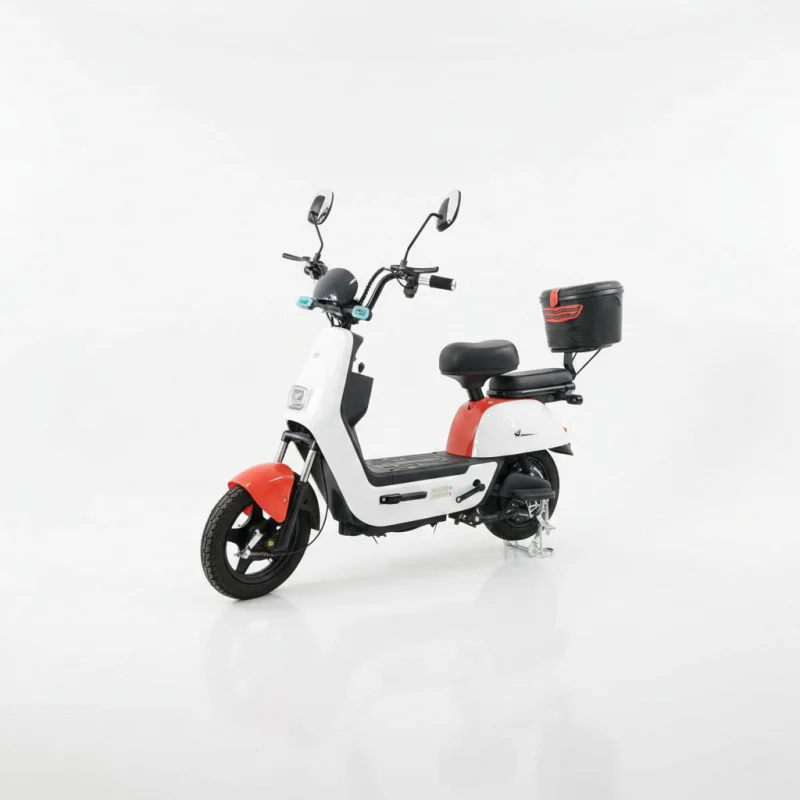 High Quality Urban Commute Leisure Electric Bike 400W Motor Equipped With Detachable Rear Basket For Daily Travel