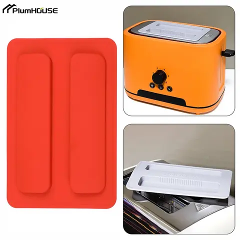 Silicone Toaster Dust Cover Breakfast Machine Cover Toaster Upper Lid Protective Kitchenware Covers Toaster Upper Lid