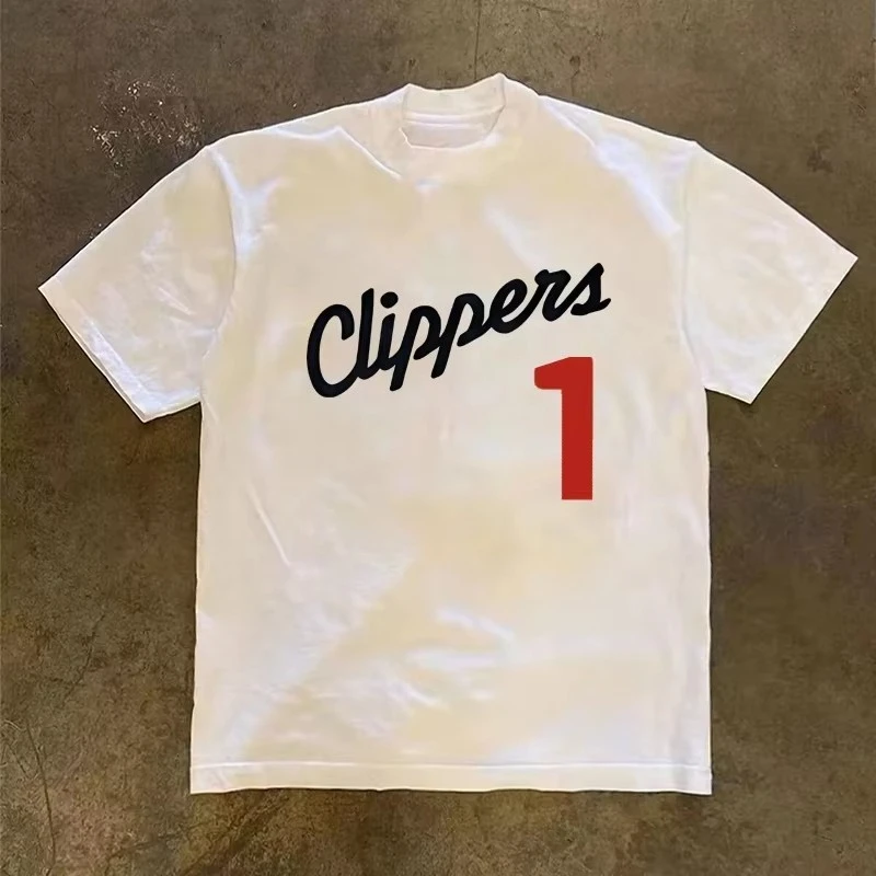 

In the summer of 2025 the American basketball fan basketball culture men's short-sleeved T-shirt trend brand is comfortable New