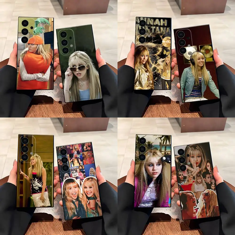 

H-Hannah M-Montana-ES Case for Samsung Galaxy S21 S25 FE S24 S23 Ultra S20 S9 S22 Plus S10 TPU Cover
