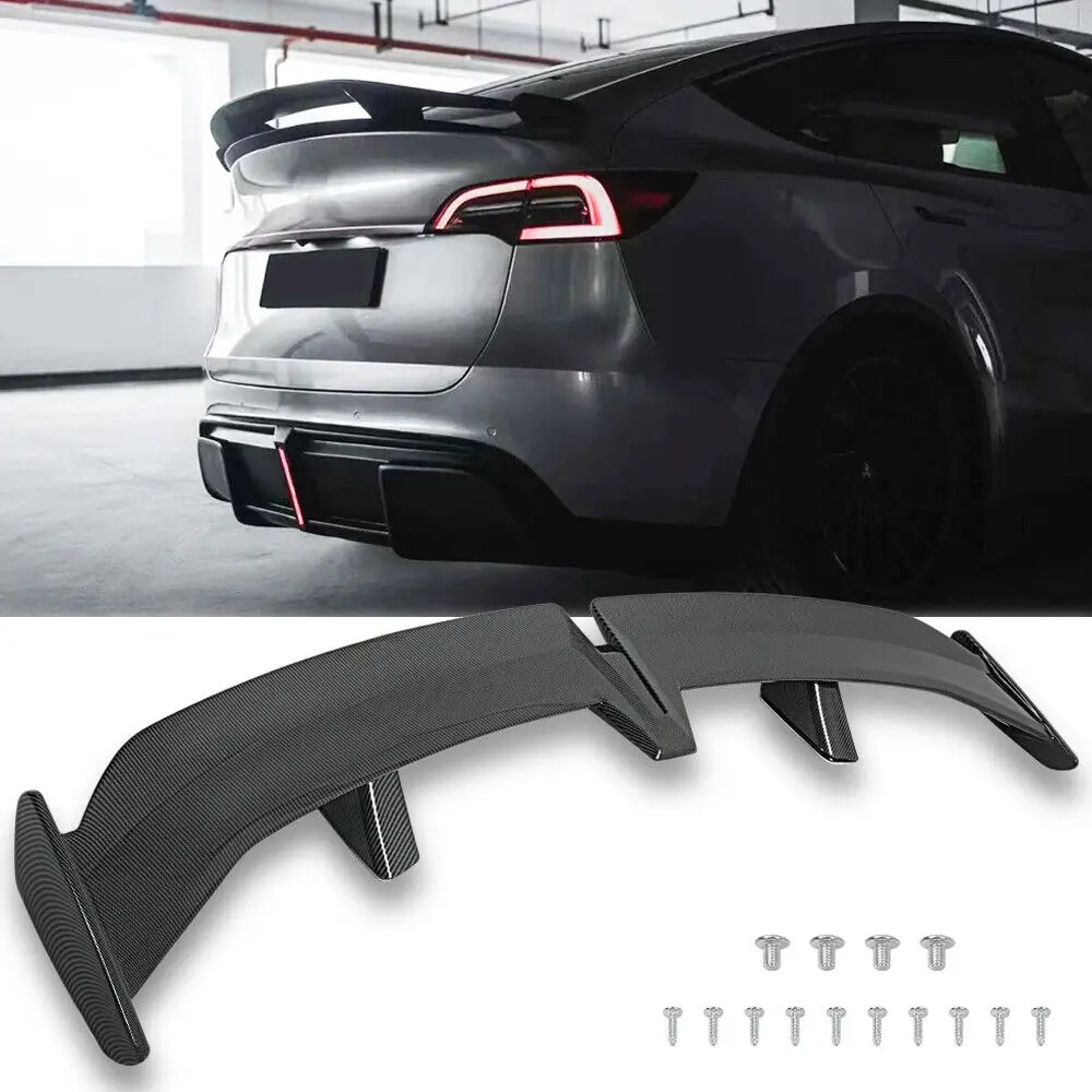 

54" Rear Trunk Spoiler Racing Wing PRO Style For Tesla Model 3/S/Y Universal Trunk Spoiler Punch Free Installation Accessories