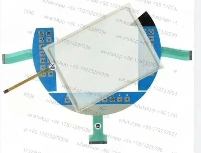 5MP050.0653-K03 لوحة شاشة لمس زجاج محول الأرقام ل B & R 5MP050.0653.K03 5MP050-0653-K03 + لوحة مفاتيح غشائية