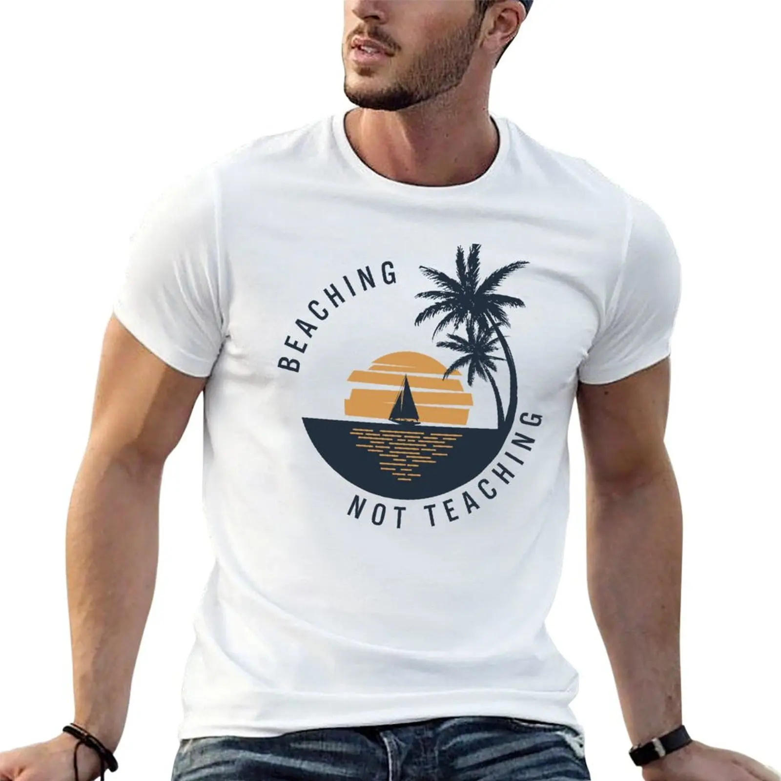 

Not shirts tshirt T-Shirt Beaching man Teaching t anime cotton