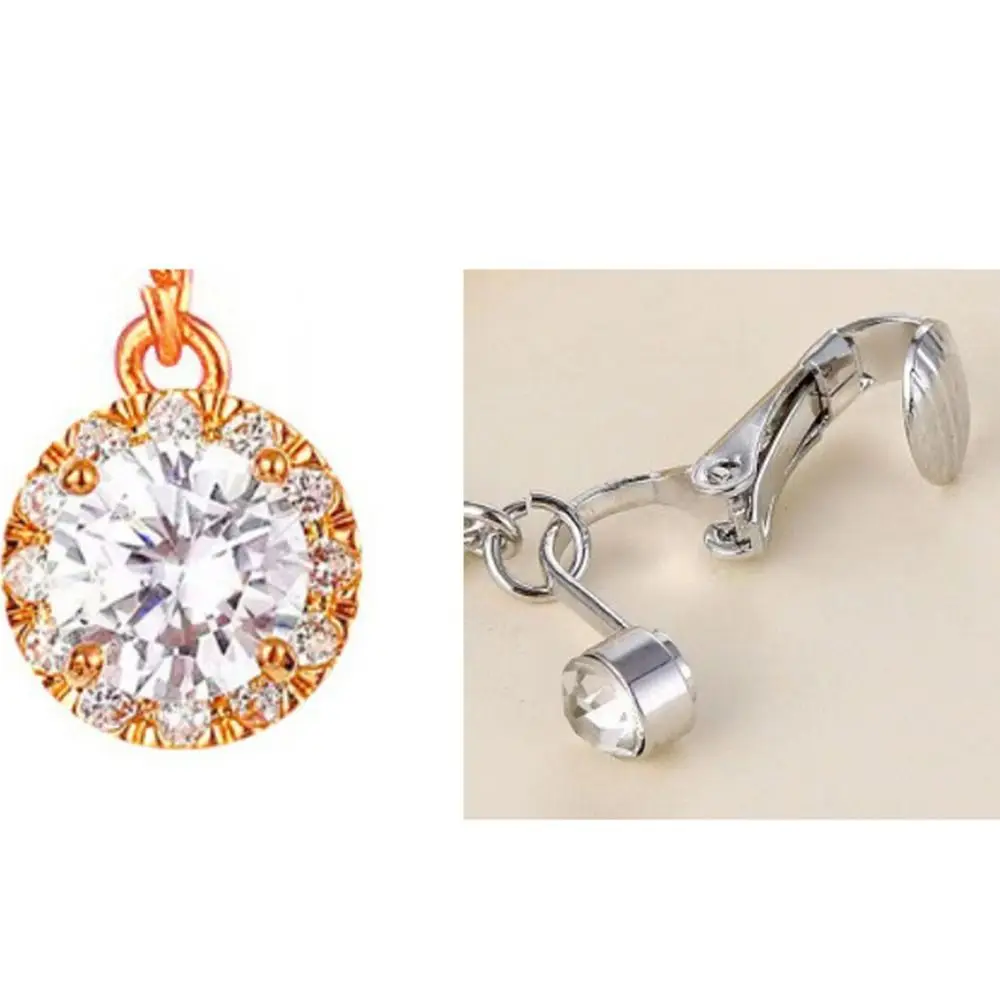 

Rhinestone Zircon Fake Belly Piercing Clip Butterfly Drilled No Piercing Belly Button Copper Multicoloured Belly Ring Male