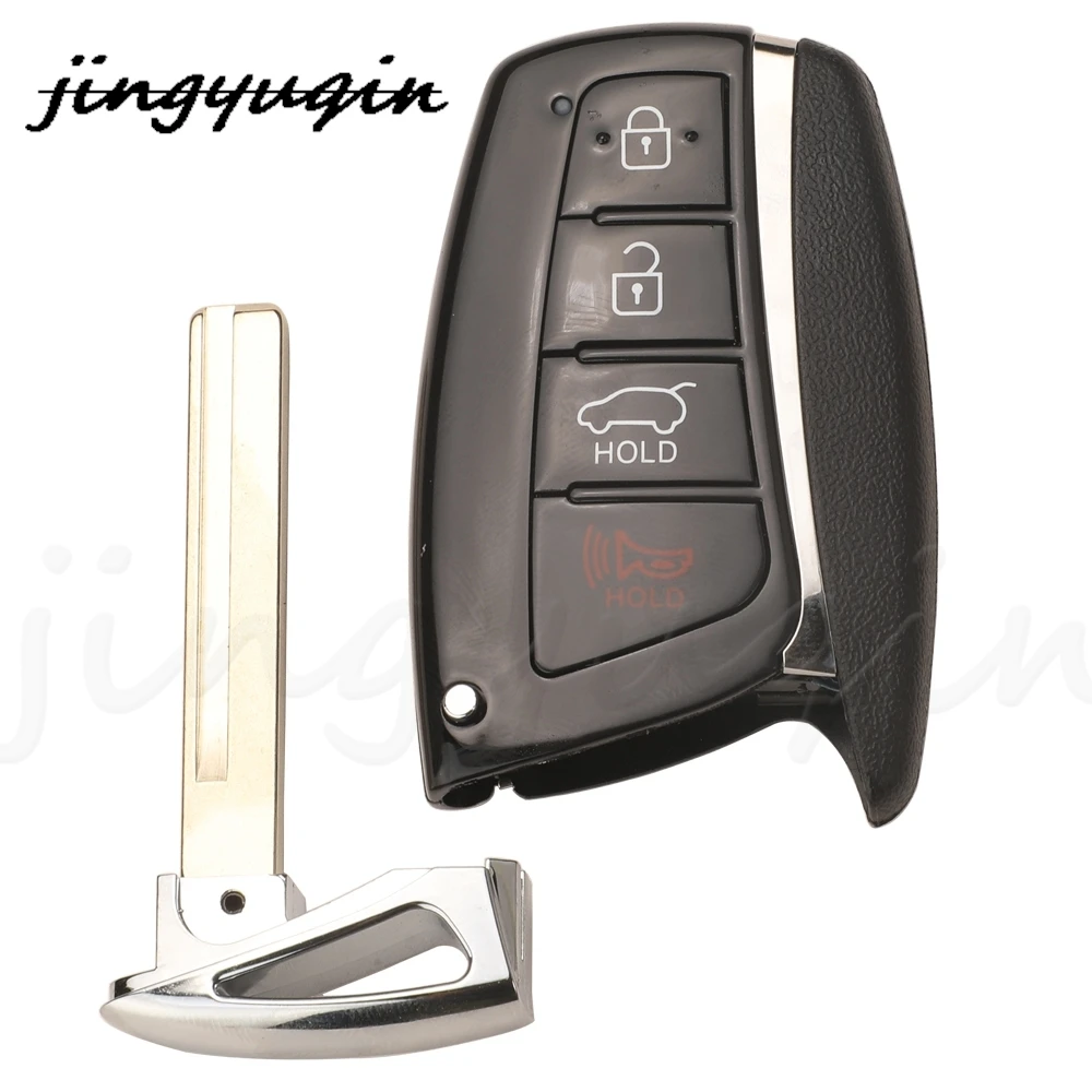 jingyuqin 95440-4Z200 4 Buttons Remote Keyless Card 315MHZ ID46 For Hyundai Santa Fe 2013-2017 Genesis Smart Car Key SY5DMFNA04