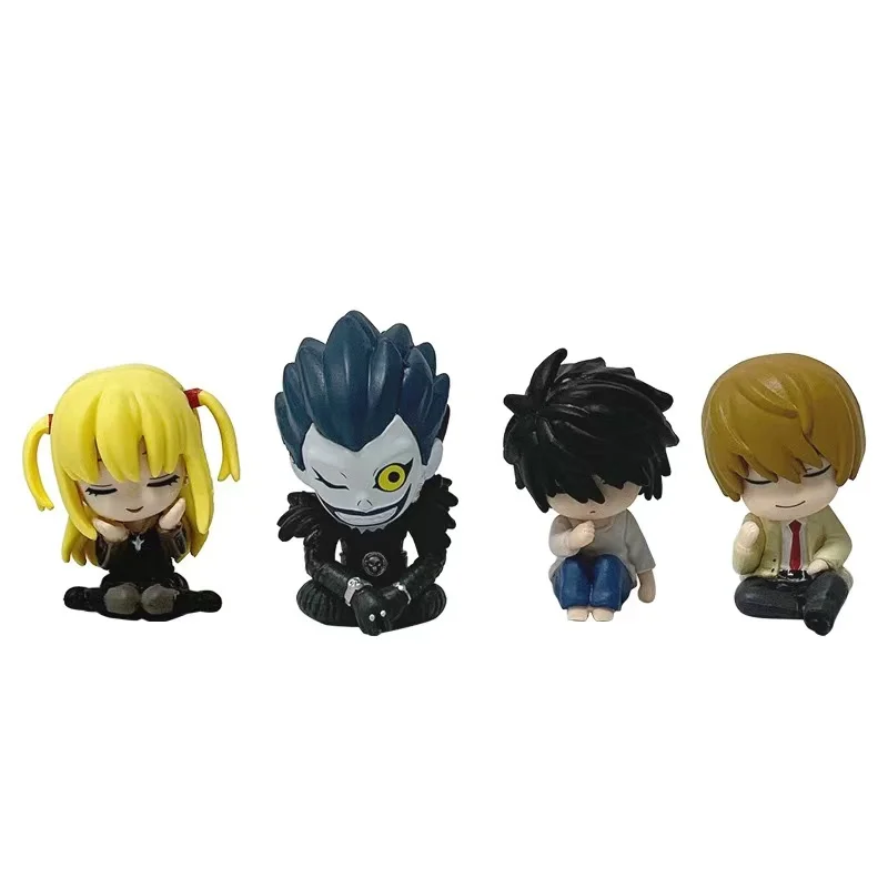 Auf Lager Bandai Death Note Yagami Light Mihael Keehl Anime-Figuren Gashapon Ornament Actionfigur Modell Spielzeug Geschenke