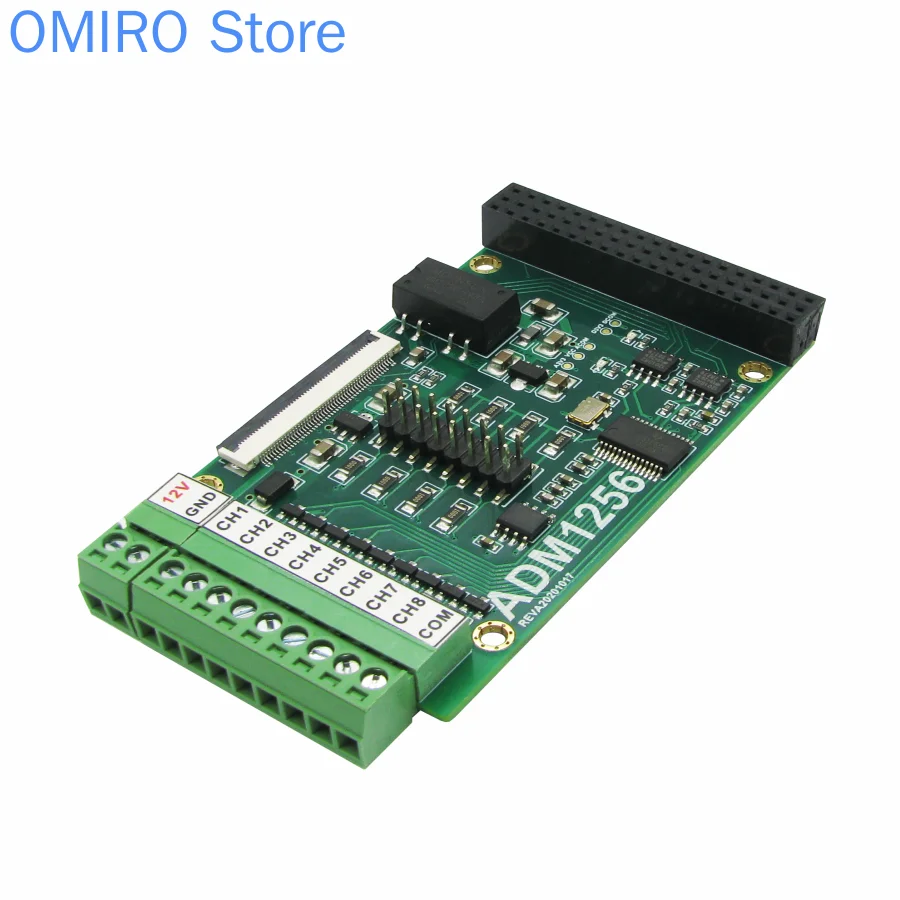 

8-channel ADC Module High Precision Voltage and Current Acquisition ICORE Development Board Supporting Adm1256