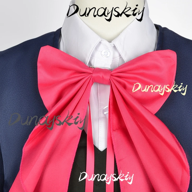 روبي هوشينو تأثيري أوشي نو كو روبي تأثيري حلي شعر مستعار JK زي مدرسي حفلة الهالوين ملابس مخصصة للنساء فتاة