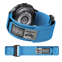 20 22mm Strap For Huawei Watch GT 4 GT4 46mm Nylon Band For Huawei GT3 GT2 GT Pro 46mm Bracelet Samsung Watch4 5 6 7 Watchband
