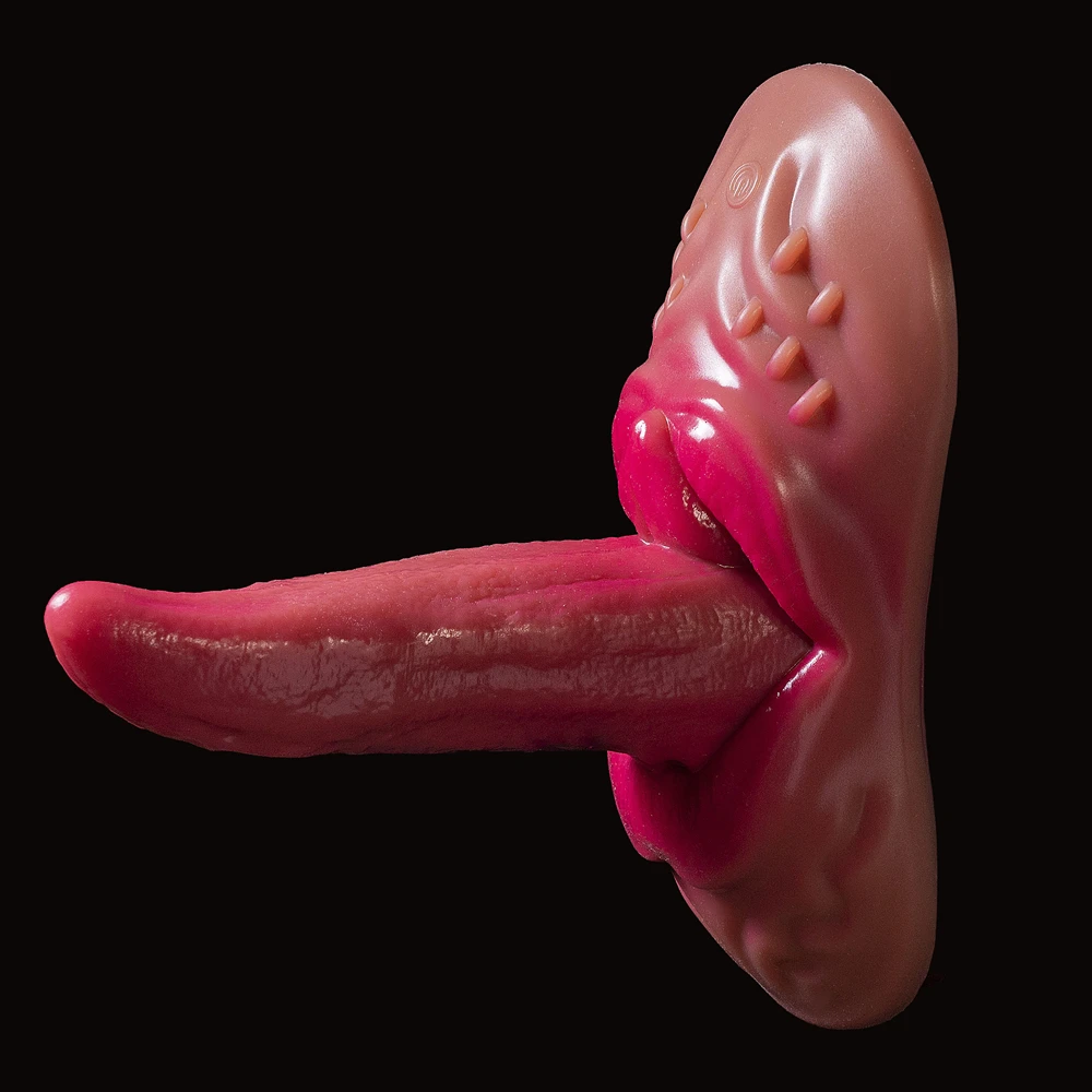 3 in 1 Tongue Thrusting Vibrator Sex Toys for Women G Spot Vibrator 18+ Adult Vibration Mode Dildo for Female Couples Games