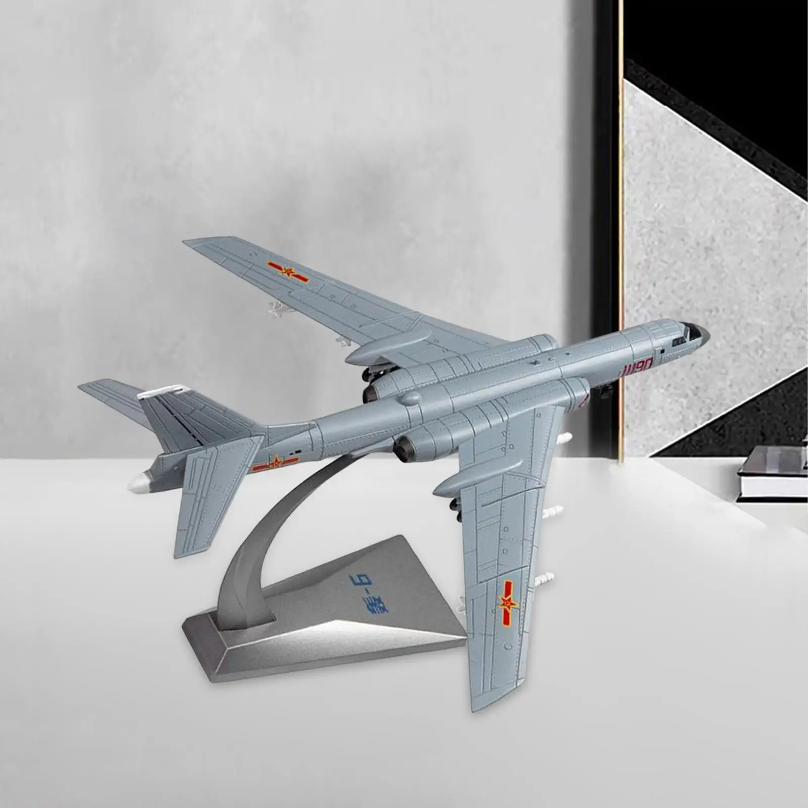 Aircraft Model with Display Stand Fighter Plane Toy for Parties Birthday Adults Gifts