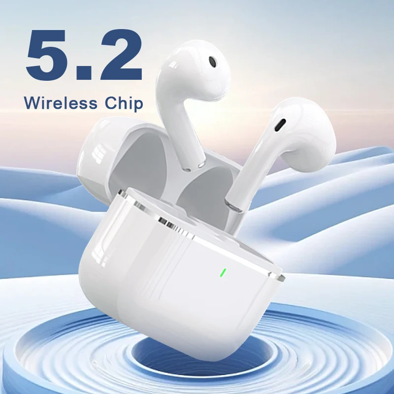 سماعات أذن مزيفة Air Pod TWS لاسلكية تعمل بالبلوتوث مع ميكروفون لهاتف Xiaomi Android Apple iPhone Earbud #4