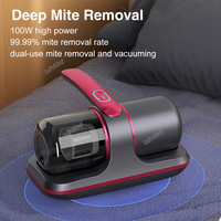 UV Mite Remover Bed Vacuum Cleaner Cordless Handheld Vacuum Kill Allergens Mite Bacteria For Mattress Sofa Bed Detachable Filter