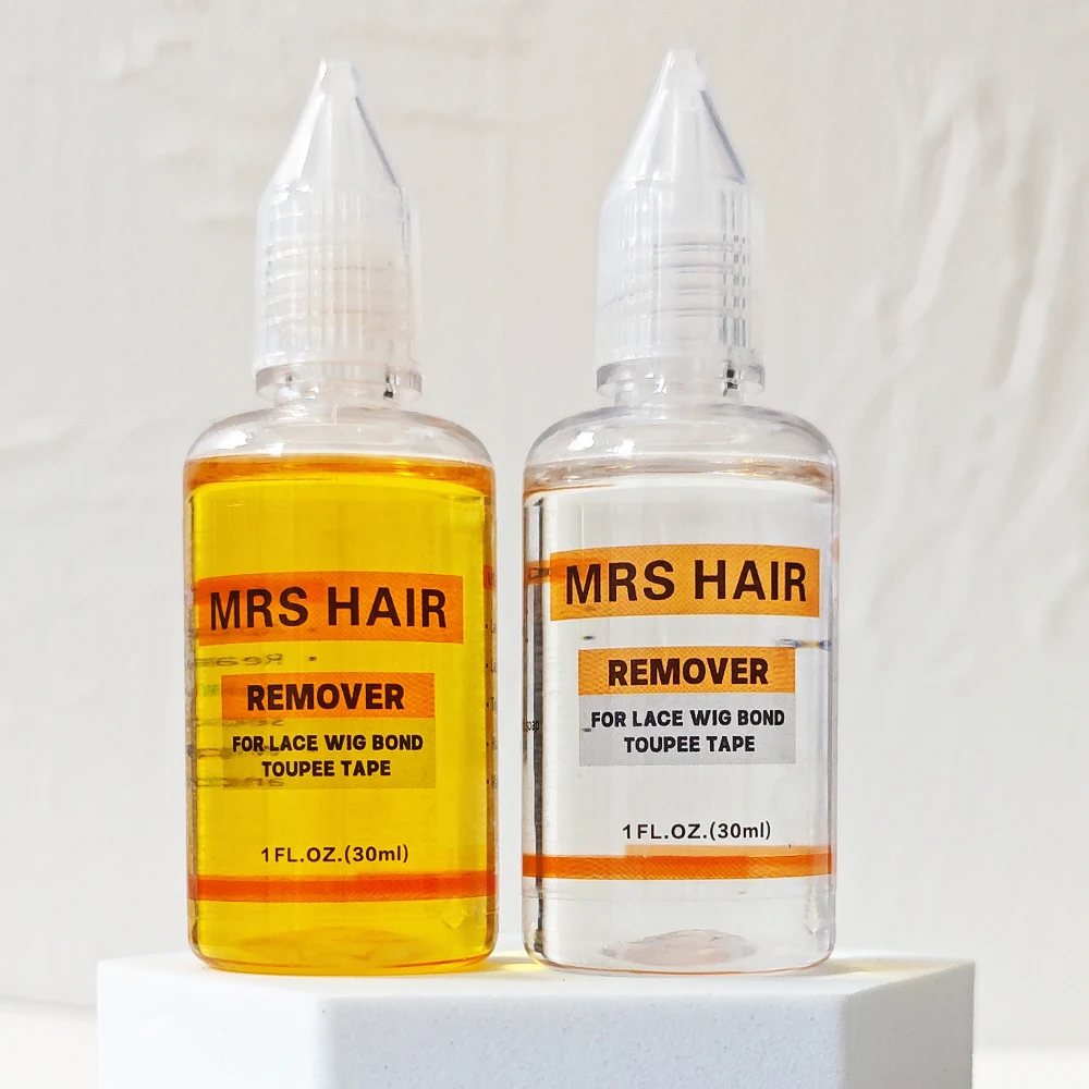 

Lace Front Wig Transparent Glue Remover 30ml and lace glue For Lace Bond Toupee Skin Weft Tape Invisible Adhesive Hair Extension