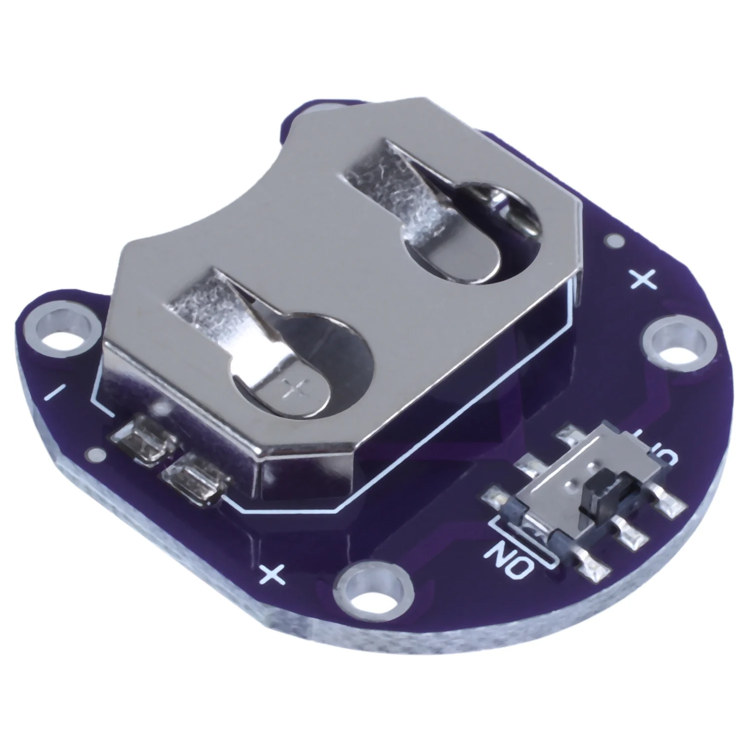 2 держателя батарейки типа «таблетка» для CR2032 — с переключателем (2 шт.) ГОРЯЧИЙ