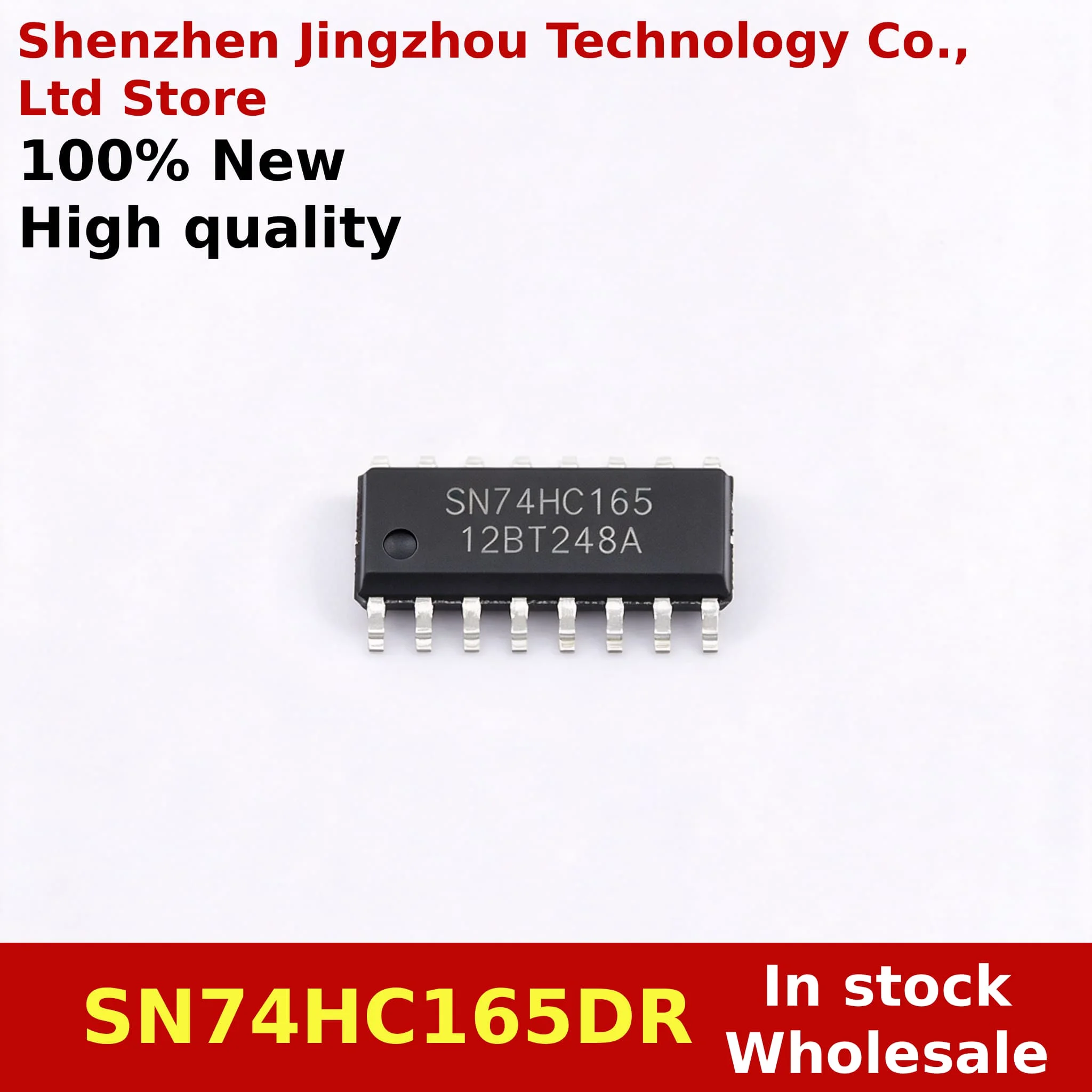 (10PCS) 100% New SN74HC165DR HC165 SOIC-16 8-bit Parallel Load Shift Register Logic Chip In Stock