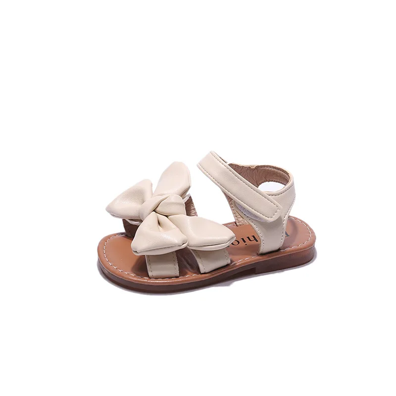 Mädchen Sandalen Mode Prinzessin klassische Baby Mädchen Kinder Sommers andalen Kinder süße Sommerschuhe weich 21-30 heißen Verkauf Bogen knoten